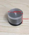 Plastic Watch Mainspring Barrel Closure Tool, 25mm diameter, on wooden surface, durable DIY repair accessory