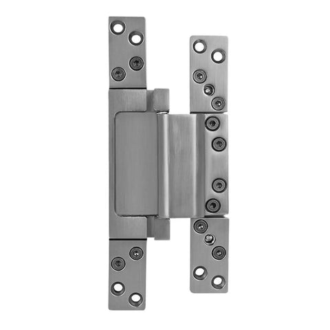 Heavy Duty Stainless Steel Hidden Hinge For Real Wood Doors with secure brackets and smooth operation