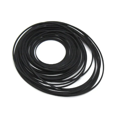Bundle Of 30 To 40 Pulley Belts For DIY Toy Module Car Black Rubber Drive Belts With Diameters From 3cm To 8cm Dope For Small Engines And DIY Robot Projects