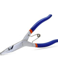 9 Inch Heavy Duty Snap Ring Pliers With Angled Tip Spring Loaded Lock Ring Pliers For Automotive Transmission Clutch Shafts And Bearing Retaining Rings Durable Hardened Steel With Electrophoretic Coating For Easy One Handed Operation
