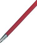 Pro Grade Tai Chi Practice Sword 41 Inch Overall With 29.5 Inch Mirror Polished Stainless Steel Blade - close-up of red handle