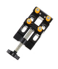 Cool Tofficu Pearl Vise With Polishing Clamp Base And Bench Fix For Jewelry Repair DIY Carving Workholding Tool, black and orange design.