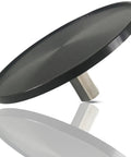Heavy Duty Zinc Plated Suction Cup Adapter With M8 Thread showcasing flat black aluminum base with M8 threaded nut.