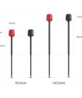Dual-Band Dual-Polarized Omni-Directional O3 Air Unit Antenna For FPV 5.8 GHz And 2.4 GHz LHCP Replacement Ipex UFL 95mm