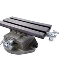 Heavy Duty Compound Slide Table 5.5 By 12 Inches Featuring Dual Axis Travel with rugged steel construction for precision milling drilling.