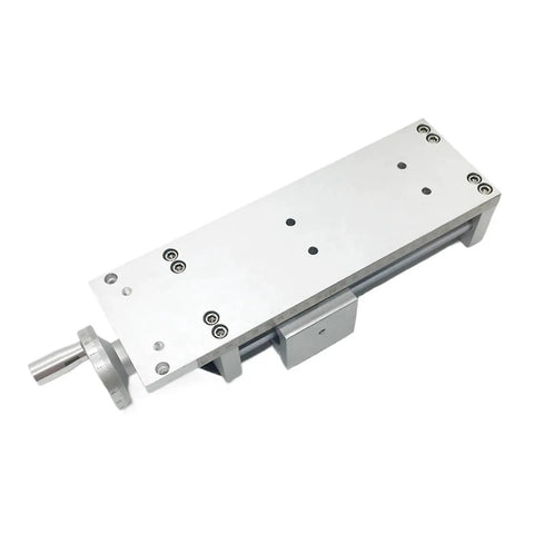 Rock Solid SFU1605 Ball Screw Nut With Manual Hand Wheel Linear Guide Rail And 700 Millimeter Stroke Slide Table For Cnc Router Engraving Setup, aluminum body