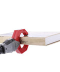 Retro Robot Arm Grabber Toy For Kids With Pull And Release Grip And Rad Clacking Sound Plastic Robotic Pinch Tool That Reaches And Lifts Small Objects grabbing a book