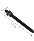 Close-up of black threaded bolt tool from Heavy Duty Crankshaft Pulley Removal And Install Tool Kit With Gear Puller And Bearing Puller