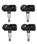 Premium Direct Fit TPMS Tire Pressure Sensor 4260704010 for Toyota Sequoia, set of four sensors, durable black metal construction.