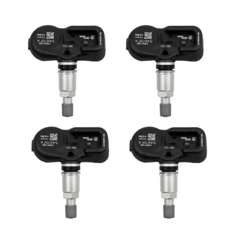 Premium Direct Fit TPMS Tire Pressure Sensor 4260704010 for Toyota Sequoia, set of four sensors, durable black metal construction.