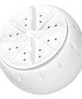 This Slick Mini Turbine Washing Machine Is Your New Usb Powered Portable Laundry Companion Built For Rv Trips And Delicate Loads Made From Rugged Plastic To Handle Everyday Grime And Get Things Done Fast Without Breaking A Sweat.