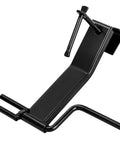 Heavy Duty Cargo Tie Down Strap Winder for Roll Up Flatbed Winch Straps Up To 4 Inches, Black Powder Coated Steel hand winder tool