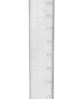 250 mL Graduated Cylinder With Octagonal Base Class B Tolerance Autoclavable Polypropylene Lab Grade Measuring Cylinder Built For Durable Industrial Use And Fatigue-Resistant Precision, clear front view