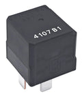 Pack of 2 12V DC 5-Pin Automotive Relay for Car and Truck - High-Performance OEM Direct Replacement for 04727370AA, 5081 B3, V4-1C-12V, Reliable Fuel Pump, Cooling Fan, and Electrical System Relay; black plastic relay