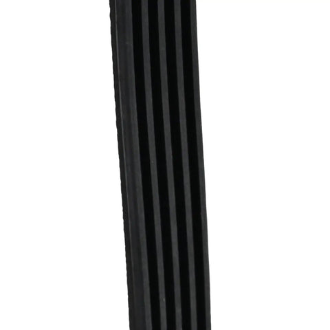 Heavy Duty Washing Machine Drive Belt WH01X24697 Replacement For GE Agitator Motor Pulley System smooth textured black rubber belt.