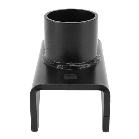 Jack Axle Adapter Lifting Saddle For Bottle Jacks Carbon Steel Heavy Duty Construction Round Axle Contact Portable Design