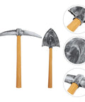 Two Piece Pickaxe And Spade Costume Prop Set For Party Favors And Photo Booths, Lightweight Sponge Miner Tools for stage performances.