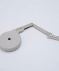 Heavy Duty Lid Support Hinge 90 Degree Open With Silent Damping product in silver and grey.