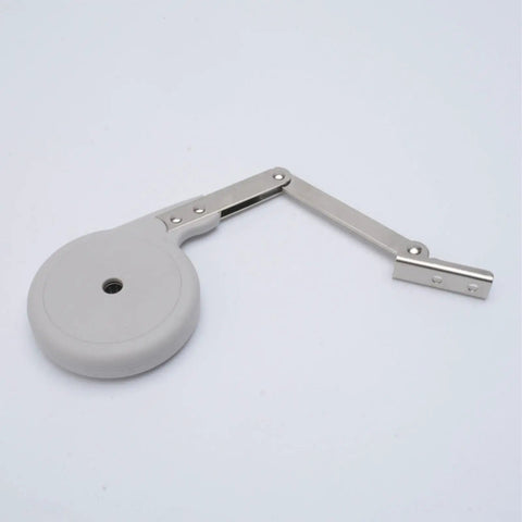 Heavy Duty Lid Support Hinge 90 Degree Open With Silent Damping product in silver and grey.