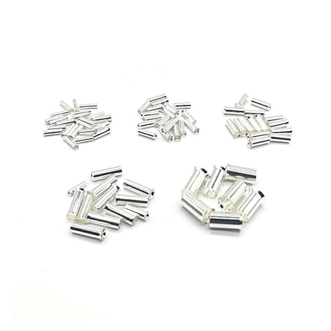 Ultimate 1755 Piece Crimp Terminal Kit With Copper Naked Cord Ends And Wire Connectors For Cables Perfect For 22 To 4 Gage Wiring Projects, assorted silver crimp connectors