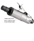 Heavy Hitter Mini Air Die Grinder Delivering Killer 25000 Rpm with stepless speed switch for precise control in tight spaces.