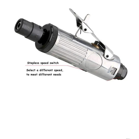 Heavy Hitter Mini Air Die Grinder Delivering Killer 25000 Rpm with stepless speed switch for precise control in tight spaces.