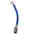 Heavy Duty Truck Trailer Air Line Hose Assembly With Quick Connect Brake Fittings Built In Leak Proof Protection Blue Zinc Alloy Pu Material For Simple Plug And Play Top Quality Installation Fits Most Semi Trucks And Trailers Safely, blue PU hose with zinc alloy fittings