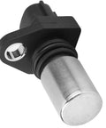 Street Ready Crankshaft Position Sensor Replaces OEM 9091905005 close-up view showing metal casing and plastic connector.