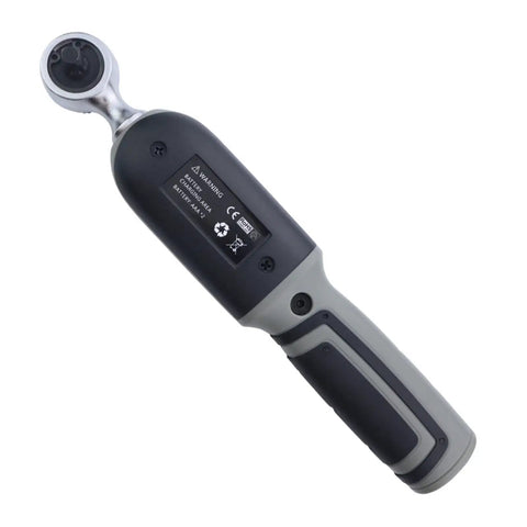GenSDH Mini Digital Torque Wrench 3-18 Ft Lbs Adjustable Precision Meter For Car Bike Repair 45 Tooth Ratchet Head Professional Electric Tester With Backlit Display Heavy Duty Steel Build And Multiple Units N M Kg Cm In Lb