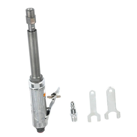 Tough As Nails Pneumatic Extended Engraver And Air Die Grinder Straight Shooter Tool with 3mm chuck and accessories.