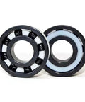 Pro Level Super Heavy Duty Silicon Nitride Si3N4 All Ceramic Bearing 6217 Open P5 Precision showing smooth-running design.