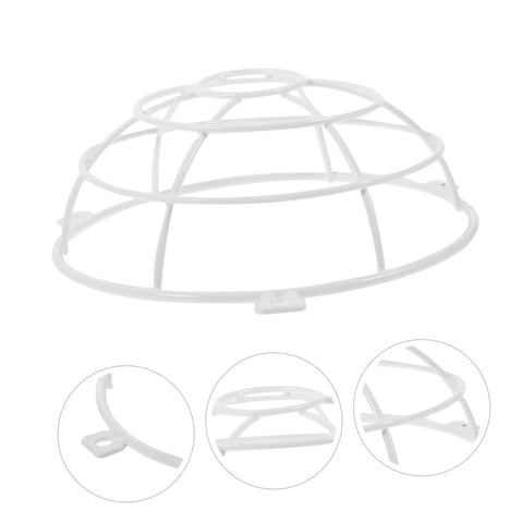Premium Stainless Steel Fire Sprinkler Head Deflector, white protective cover for fire sprinkler fixtures, universal fit.