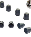 8 Pack Fifteen Millimeter Bike Hub Axle Dust Covers Replacement End Caps For Bicycle Wheel Nuts Inner Diameter 15 Mm Plastic Covers Fit Mountain Bike Shafts Scooter Motors