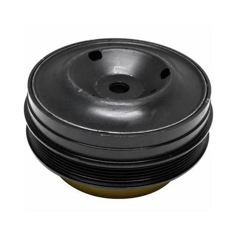 Harmonic Balancer For Oldsmobile Intrigue 1998 1999 Black Serpentine Drive Belt Pulley With Keyway 92.5 Mm Depth Replacement