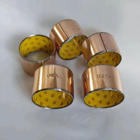 Self Lubricating Composite Copper Bushing 28mm By 32mm By 35mm Oilless Bearing No Grease Needed With Built In Solid Lubricant