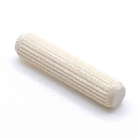 Premium wooden dowel for stable bookshelf assembly, part of Rock Solid Hardware Kit For Billy Bookshelf Assembly Featuring Cam Locks Premium Wooden Dowels.