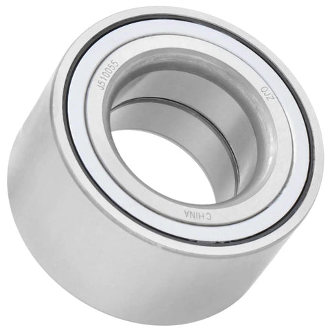 Close-up of 2 Pack Front Wheel Bearing Kit Compatible With Hyundai Accent 2000 To 2020, Kia Rio, showing bearing details.
