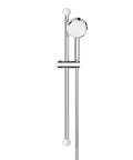 Tempesta Cosmopolitan 100 2 Spray Shower Rail Set With Rain And Jet Modes, Starlight Chrome Finish, EcoJoy 1.75 GPM, 24 Inch Bar