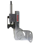 Side view of Heavy Duty Pipe Notcher With 0-60 Degree Adjustable Angle Fits Half Inch To Two Inch Pipes Drill Press Mount Metalworking Tool