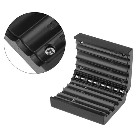 Fiber Optic Stripper Tool For Loose Tube And Buffer Ribbon, mid span view of guided slots and durable alloy blades
