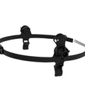 Hard Hat Welding Headlamp Accessory With Adjustable Headband And Universal Mount for secure fit on any hard hat, in black nylon