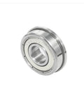 F6007ZZ Deep Groove Ball Bearing 35x62x14mm with double metal cover shield flange type, industrial-grade for smooth rotation