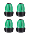 4 Pack Three Quarter to One Half Inch Faucet Adapter for Drip Irrigation Hose and Tubing US Standard Easy Hookup
