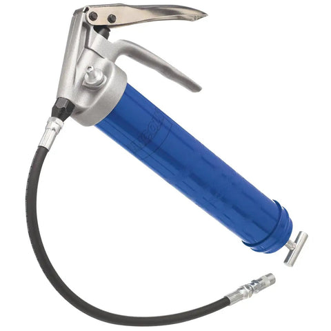 Lincoln 1134 Pistol Grip Grease Gun Kit With 18 Inch Hose And 6 Inch Rigid Extension 5900 PowerLock Lever Action Coupler