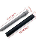 Crevice Brush Vacuum Attachment For Bissell Cleanview Swivel Pet Crosswave Models 2252 2489 2486 2254 22543 24899 1831 Replacement Part 2031056 2032666 2031527, gray and black