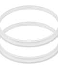 Hopper Gasket Seal For Ultra 2 Slush Machines Ice Shaving Gear Replacement Part With No Fuss Leak Proof Fit And Plug And Play Easy Installation For Smooth Operation white food-grade gasket set
