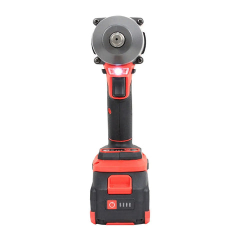 Brushless Electric Wrench Power Tool Cordless 1/2 Inch Car Repair High Torque Impact Driver Lightweight Ergonomic Design For Home And Auto Use Smooth Operation Built To Handle Heavy Duty Jobs With Ease Fast And Efficient Performance You Will Love