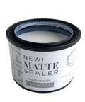 Matte Sealer For Painted Furniture And Cabinets Water Based Clear Matte Topcoat Protects Wood Concrete And Metal Surfaces No Yellowing Easy To Use Paint Sealant For DIY Projects 16 Oz can