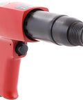 Heavy Duty Air Hammer For Construction And Welding, Pistol Grip Pneumatic Tool With 2300 BPM, 0.401 Inch Shank, front view