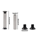 Knife Handle Bolts And Screws Kit For DIY Knives Making Alloy Steel Flat Head Rivets Knife Scale Fasteners dimensions shown